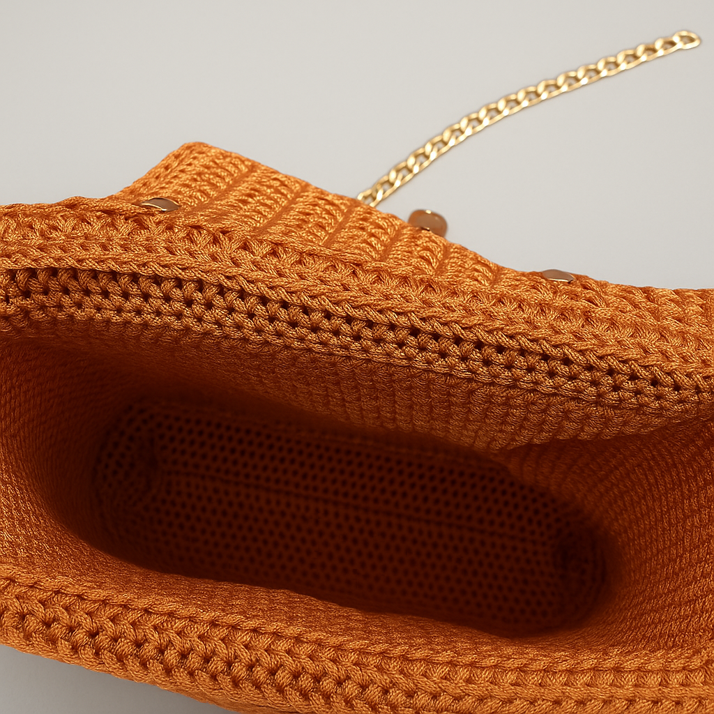 Royal Lattice Handwoven Satchel(Medium size)