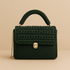 Emerald Crochet Mini Bag puls+